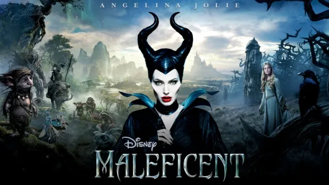 Hình ảnh giày ma mị và quỷ dị của Maleficent