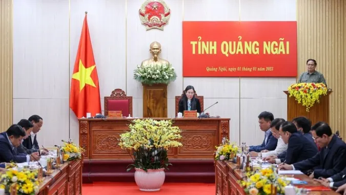 Thủ tướng: Quảng Ngãi cần đẩy mạnh phát triển Khu kinh tế Dung Quất và Khu công nghiệp VSIP 1