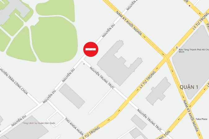 Sáng mai (6/1), cấm xe đi vào đường Nguyễn Du (quận 1) 1