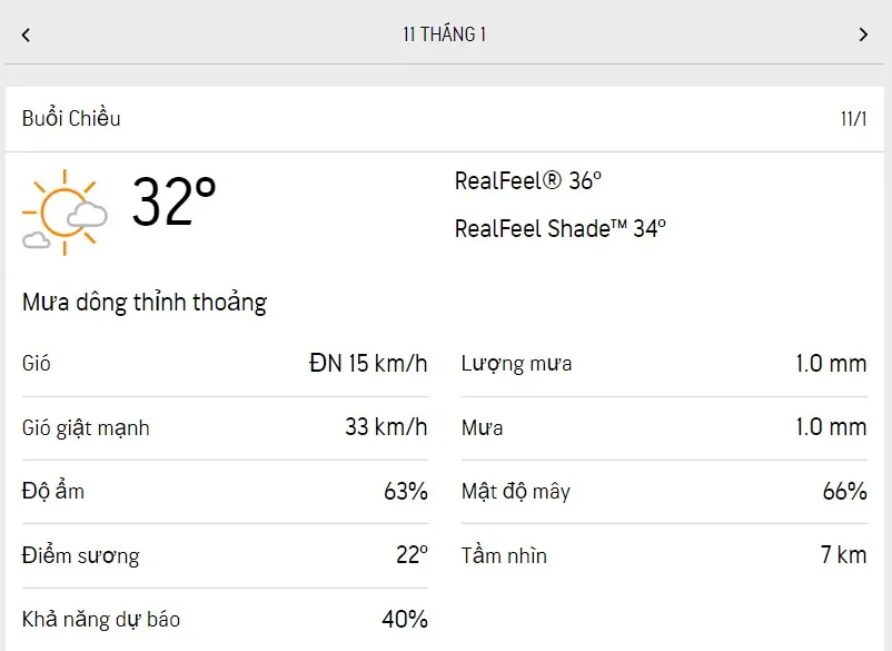 Dự báo thời tiết TPHCM hôm nay 10/1 và ngày mai 11/1/2023: cả ngày dịu nắng, buổi chiều có mưa rào 5