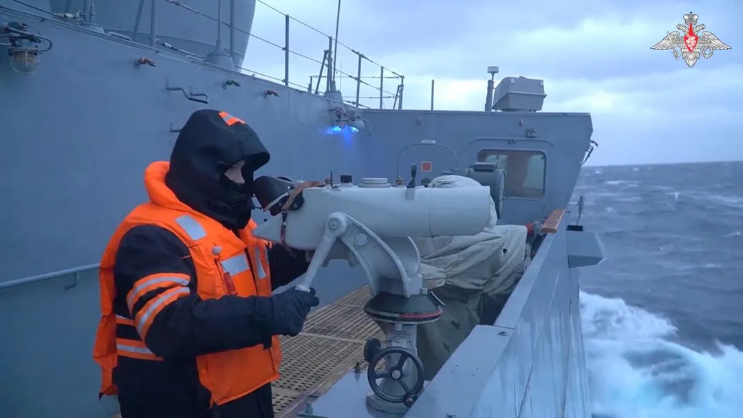 Tàu chiến Nga tổ chức tập trận ở vùng biển Na Uy