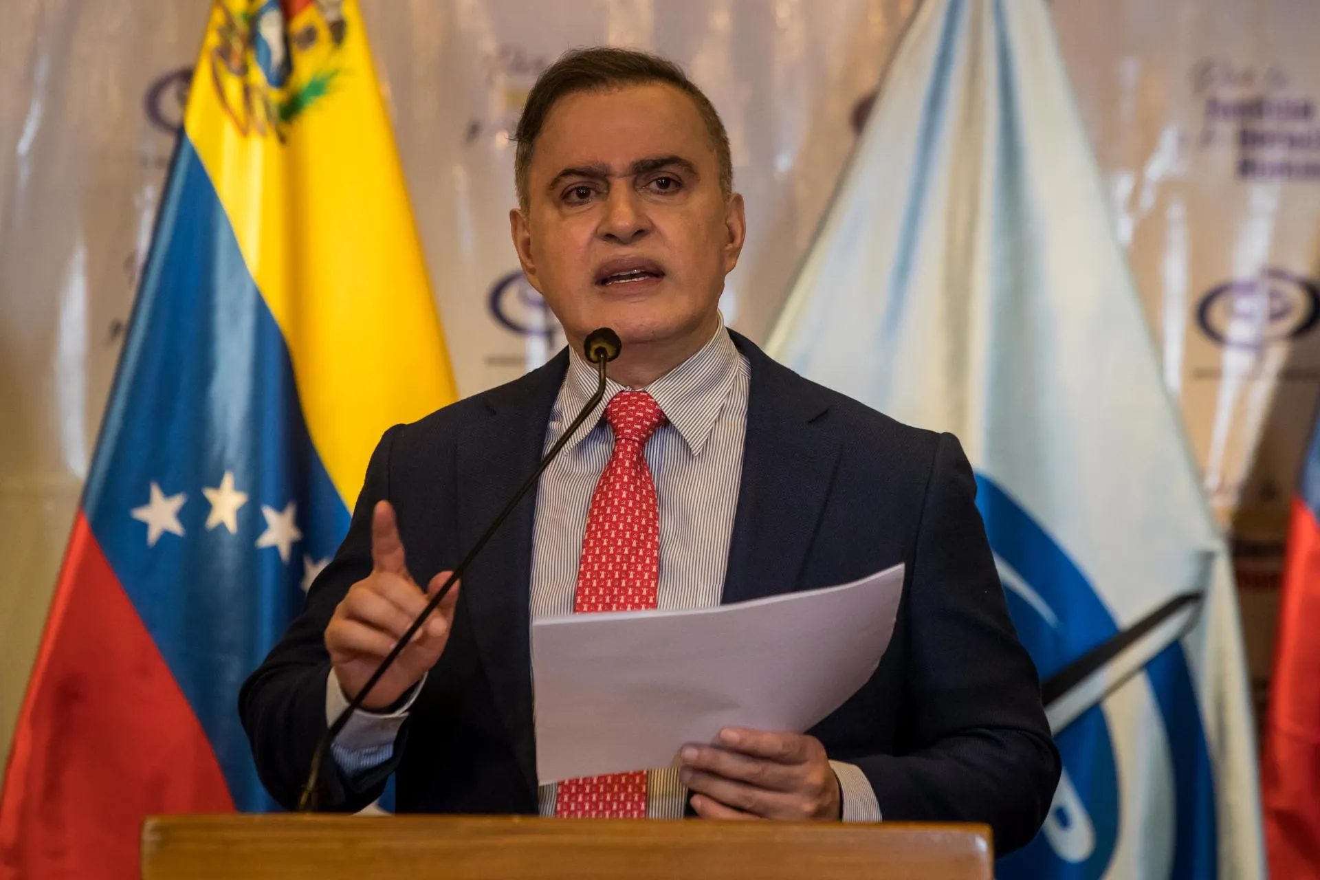 Tổng chưởng lý Tarek William Saab tại Caracas