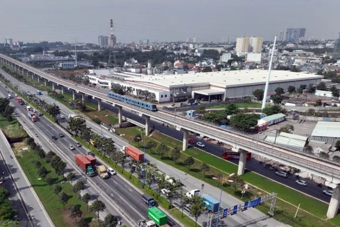 Metro số 1 Bến Thành - Suối Tiên: Hoàn thiện 11 nhà ga trên cao 1