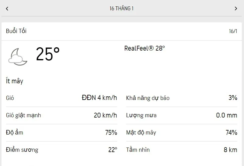 Dự báo thời tiết TPHCM hôm nay 15/1 và ngày mai 16/1/2023: nắng nóng, nhiệt độ cao nhất 34 độ C 6
