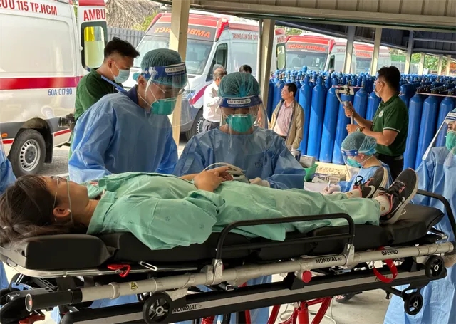TPHCM: Diễn tập kích hoạt lại bệnh viện dã chiến 1