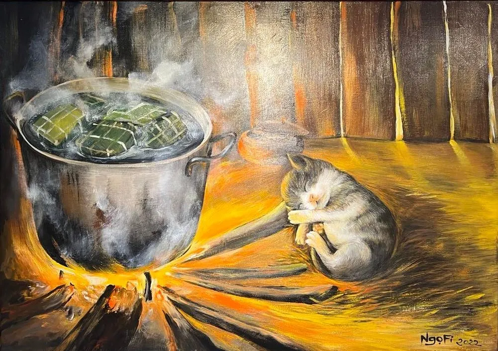 Mỹ thuật thành phố rực rỡ chào Xuân