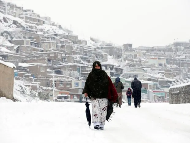 Mùa đông ở Afghanistan.( Ảnh: Reuters.)