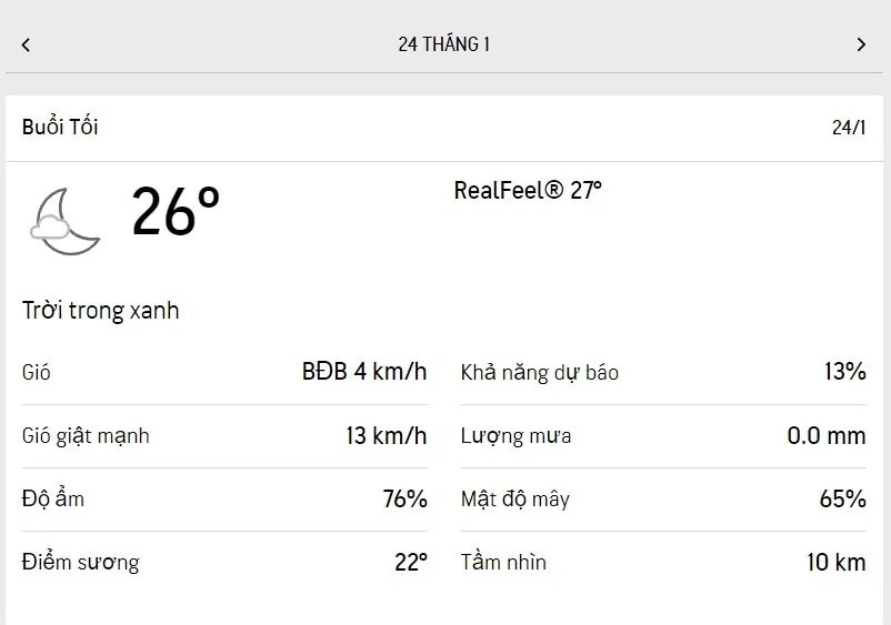 Dự báo thời tiết TPHCM hôm nay 23/1 và ngày mai 24/1/2023: nắng nóng, nhiệt độ cao nhất 34 độ C 6