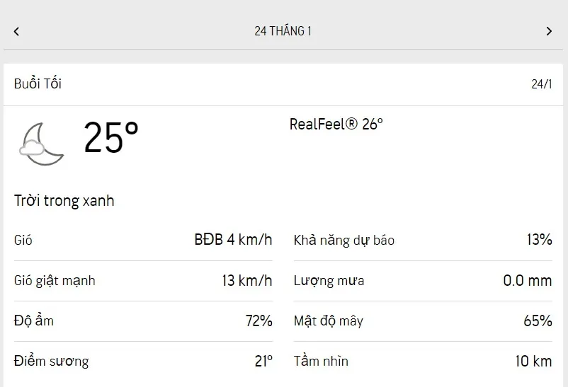 Dự báo thời tiết TPHCM hôm nay 24/1 và ngày mai 25/1/2023: ngày nắng, chiều có thể có mưa 3