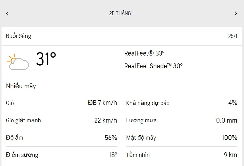 Dự báo thời tiết TPHCM hôm nay 24/1 và ngày mai 25/1/2023: ngày nắng, chiều có thể có mưa 4