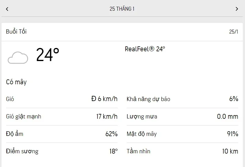 Dự báo thời tiết TPHCM hôm nay 24/1 và ngày mai 25/1/2023: ngày nắng, chiều có thể có mưa 6