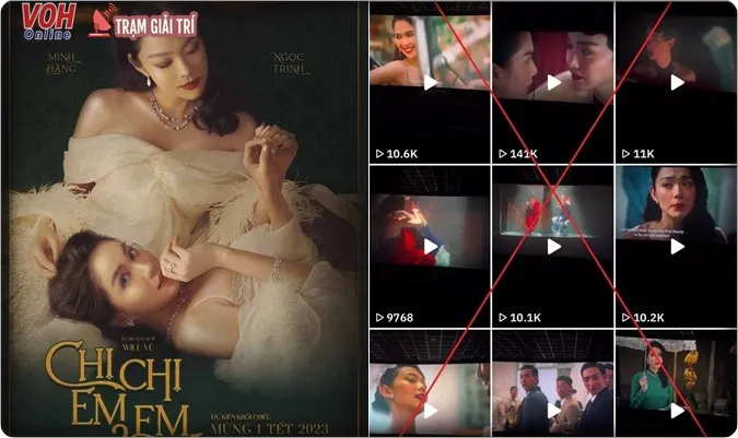 Ekip phim 'Chị Chị Em Em 2' bức xúc vì tác phẩm bị 'leak' trên TikTok 1
