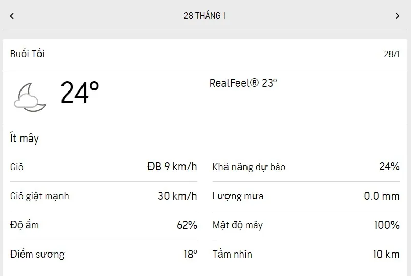 Dự báo thời tiết TPHCM hôm nay 28/1 và ngày mai 29/1/2023: mây thay đổi, lượng UV ở mức cao 3