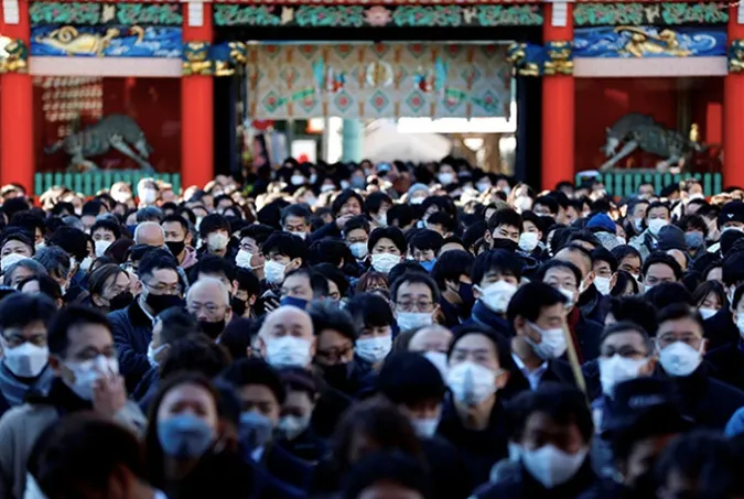 Nhật Bản hạ cấp dịch COVID-19 xuống ngang với dịch cúm mùa 1