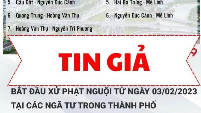 Fanpage đưa tin 'phạt nguội tại các ngã tư' bị phạt 10 triệu đồng 1