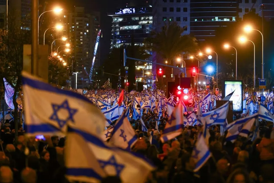 Israel: Hàng chục ngàn người biểu tình phản đối kế hoạch cải cách tư pháp