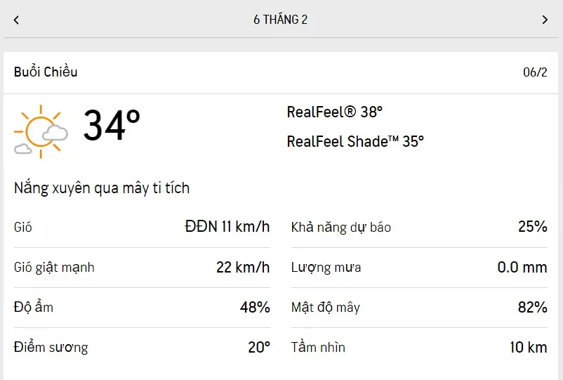 Dự báo thời tiết TPHCM hôm nay 6/2 và ngày mai 7/2/2023: trời nắng nhẹ, mây xốp và cao 2