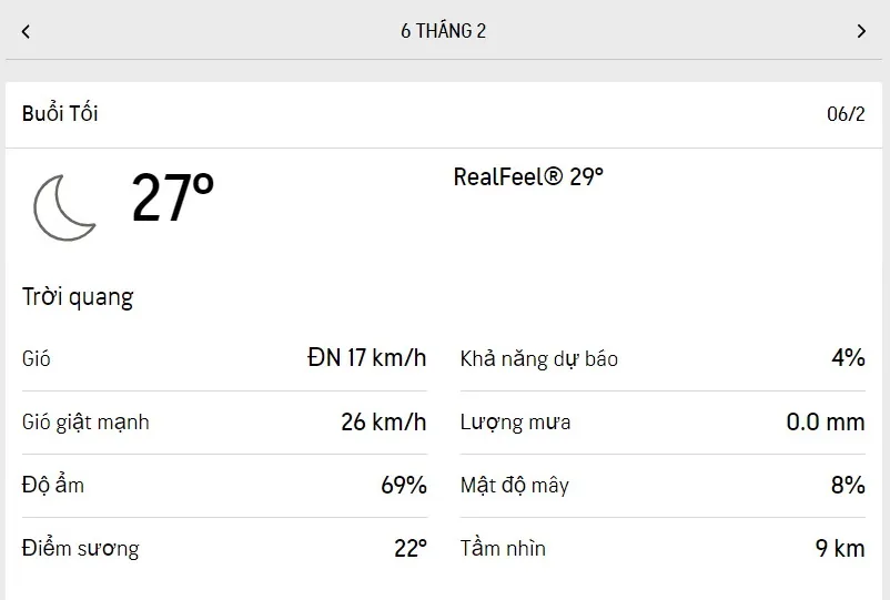 Dự báo thời tiết TPHCM hôm nay 6/2 và ngày mai 7/2/2023: trời nắng nhẹ, mây xốp và cao 3
