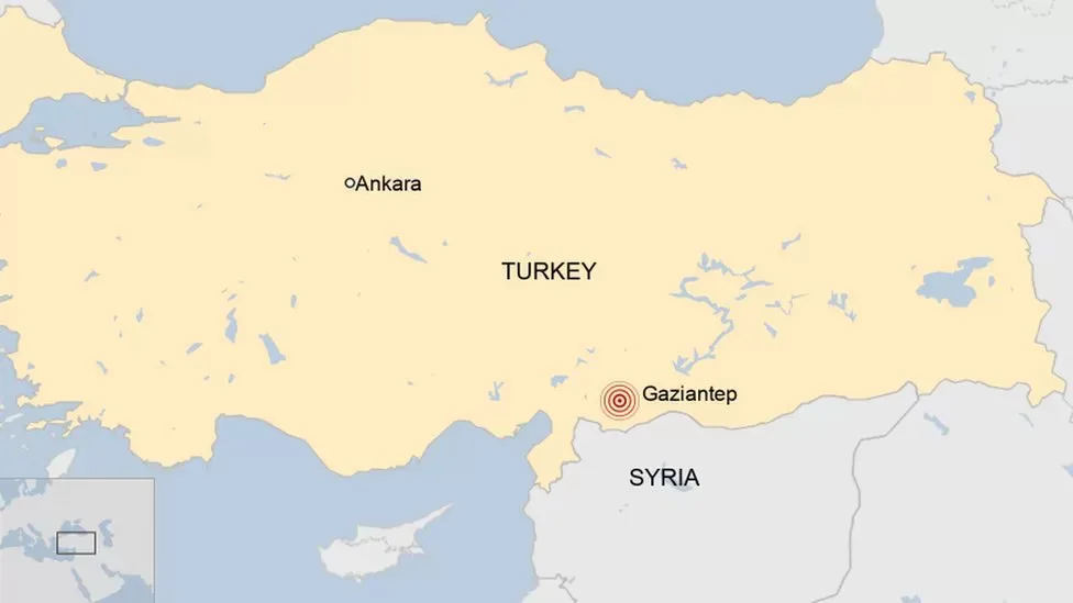 Động đất độ lớn 7,8 ở Thổ Nhĩ Kỳ