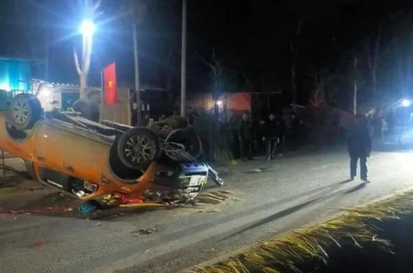 Tai nạn trong đêm ở Điện Biên khiến 3 người chết 1
