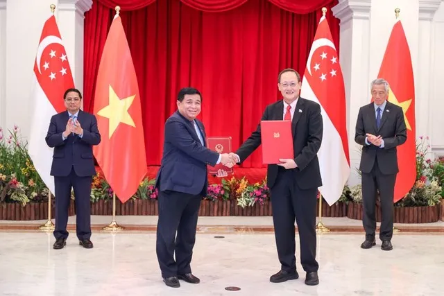 Việt Nam và Singapore ký thỏa thuận thúc đẩy hợp tác trong lĩnh vực kinh tế số-kinh tế xanh 1