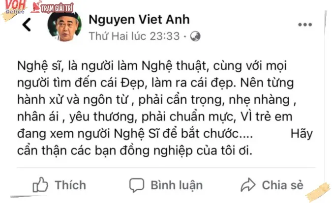 Hậu ồn ào, lần đầu tiên Cát Phượng tiết lộ mối quan hệ với NSND Việt Anh 3