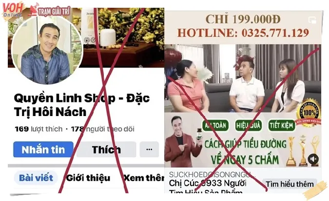 Quyền Linh bức xúc vì bị lợi dụng hình ảnh quảng cáo 3