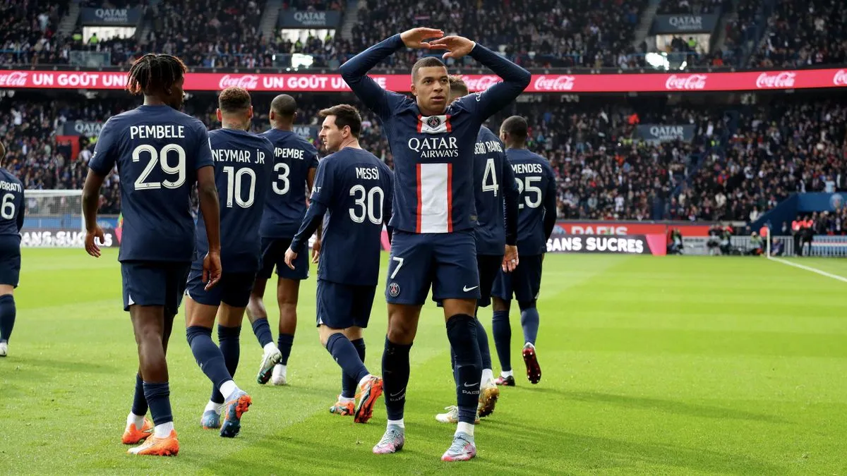 Tam tấu tỏa sáng giúp PSG kịch tính hạ Lille trong trận cầu 7 bàn