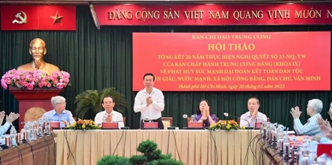 Thường trực Ban Bí thư Võ Văn Thưởng: Sự hài lòng của dân là thước đo quan trọng nhất 2