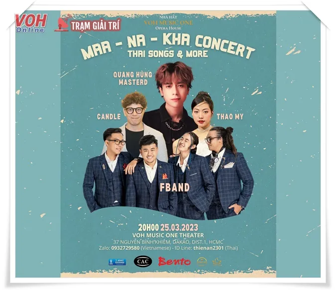 MAA - NA - KHA Concert: Liveshow mang âm hưởng Thái đầu tiên của sao Việt 1