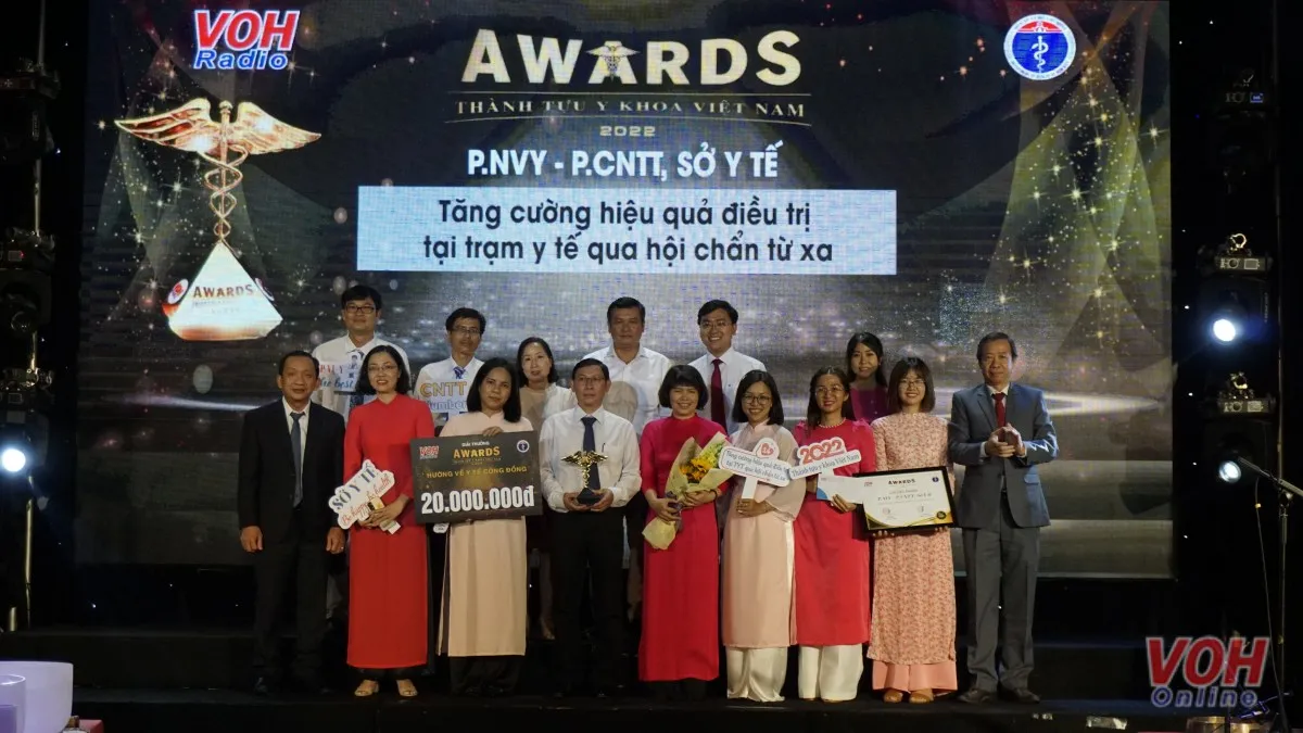 [Hình ảnh] Lễ trao giải Thành Tựu Y khoa Việt Nam 2022