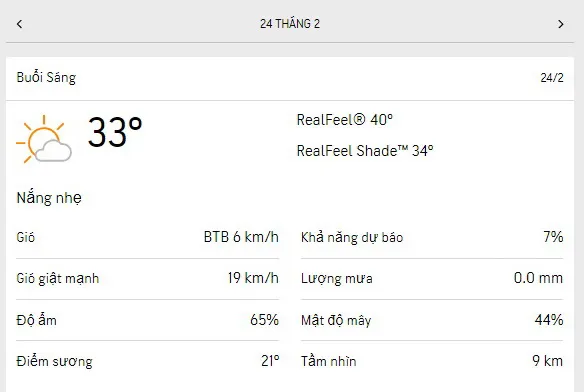 Dự báo thời tiết TPHCM hôm nay 24/2 và ngày mai 25/2/2023: trời nắng nóng, lượng UV cao 1