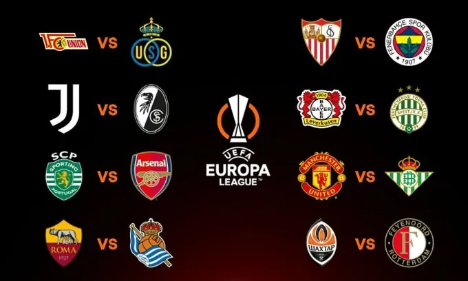 Kết quả bốc thăm vòng 1/8 Europa League: MU và Arsenal cần thận trọng