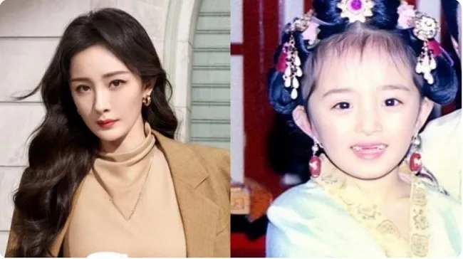 Dương Mịch vào vai công chúa khi mới 4 tuổi, xinh đẹp từ bé cho đến lúc trưởng thành 2