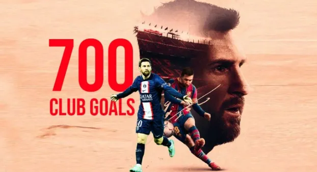 Messi nối gót Ronaldo chạm mốc 700 bàn ở đấu trường châu Âu