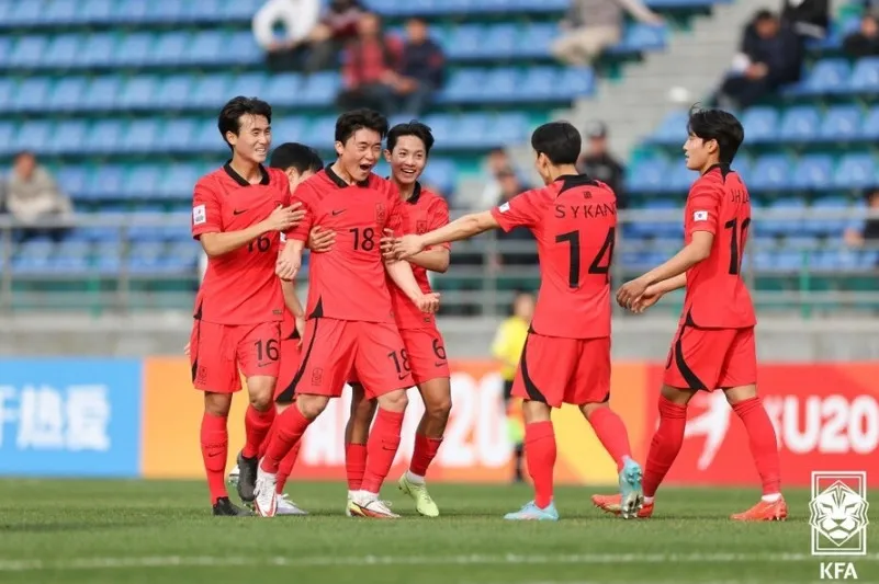 U20 châu Á 2023: Hàn Quốc đại thắng ngày ra quân