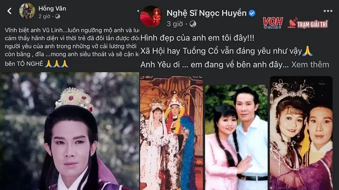 Nghệ sĩ cải lương Vũ Linh qua đời, dàn sao Việt luyến tiếc chia buồn 2