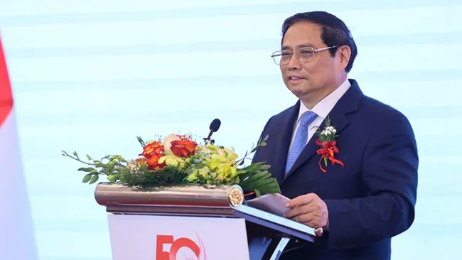 Thủ tướng gợi mở hướng hợp tác của Việt Nam - Nhật Bản là phát triển xanh, bền vững và thúc đẩy công nghệ, đổi mới sáng tạo 