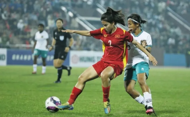 U20 nữ Việt Nam hạ đẹp Indonesia ngày ra quân 1