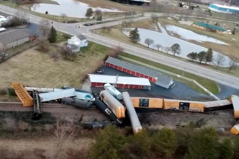 Mỹ điều tra đặc biệt hãng tàu Norfolk Southern sau tai nạn nghiêm trọng ở Ohio