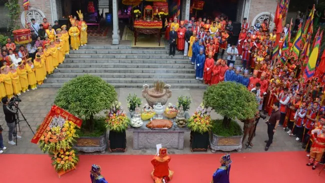 Lễ hội đền Bà Triệu nhận danh hiệu Di sản văn hóa phi vật thể quốc gia 1