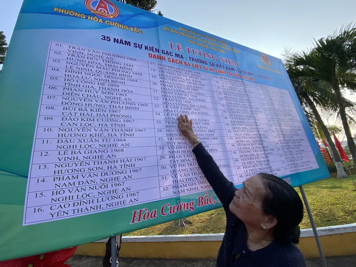 Đà Nẵng tổ chức lễ giỗ, cầu siêu cho vong linh 64 liệt sĩ hy sinh tại Gạc Ma 1