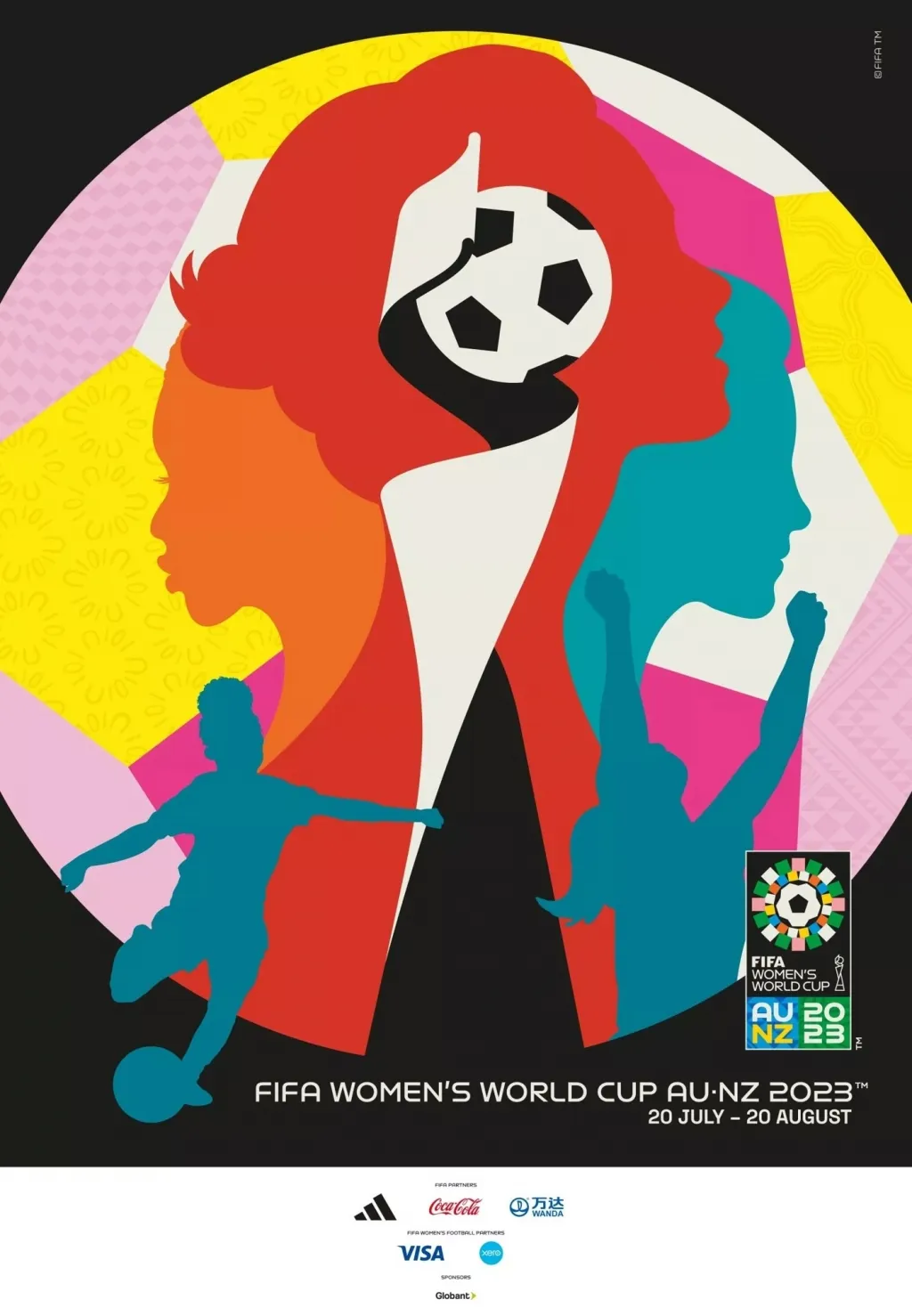 Poster tại World Cup nữ 2023 có chủ đề “Hơn cả sự vĩ đại”