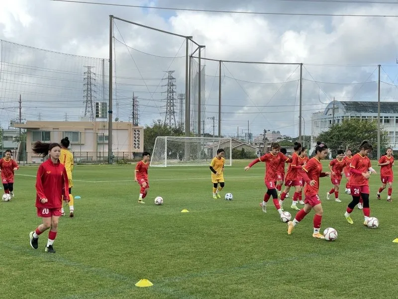 Giải giao hữu U17 nữ Việt Nam tham dự chỉ đá 70 phút/trận