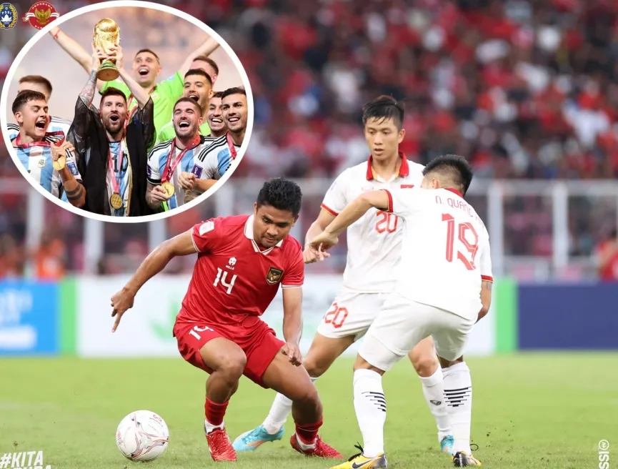 Chấn động tuyển Indonesia mời Argentina đá giao hữu