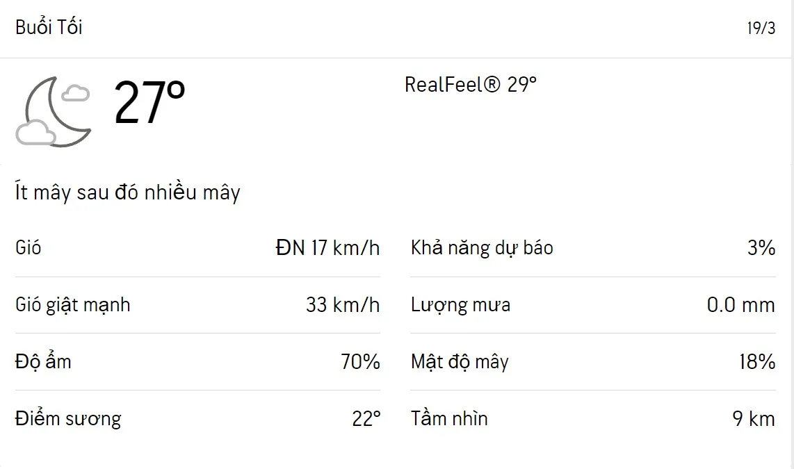 Dự báo thời tiết TPHCM hôm nay 19/3 và ngày mai 20/3/2023: Trời nhiều nắng 3