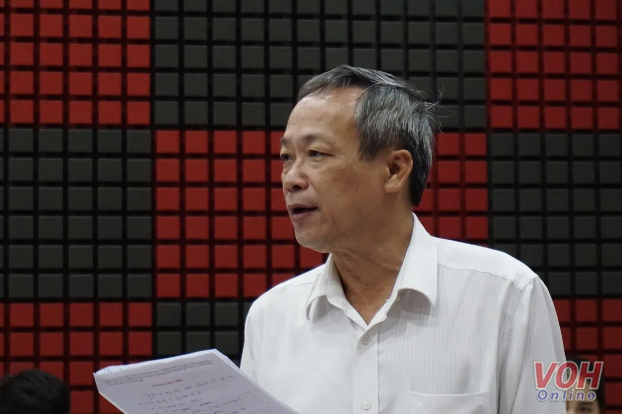 ông Lê Công Đồng – Bí thư Đảng uỷ, Giám đốc Đài Tiếng nói Nhân dân TPHCM - Khối trưởng Khối thi đua 5