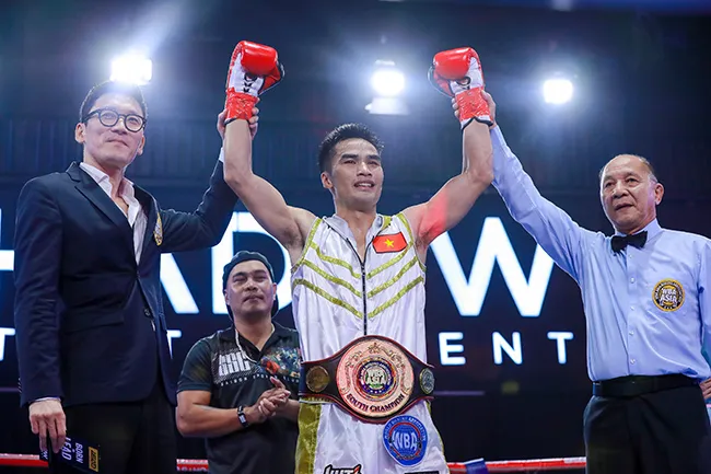 Trương Đình Hoàng bảo vệ thành công đai châu Á, Nguyễn Ngọc Hải lần đầu giành đai WBA Nam Á 2