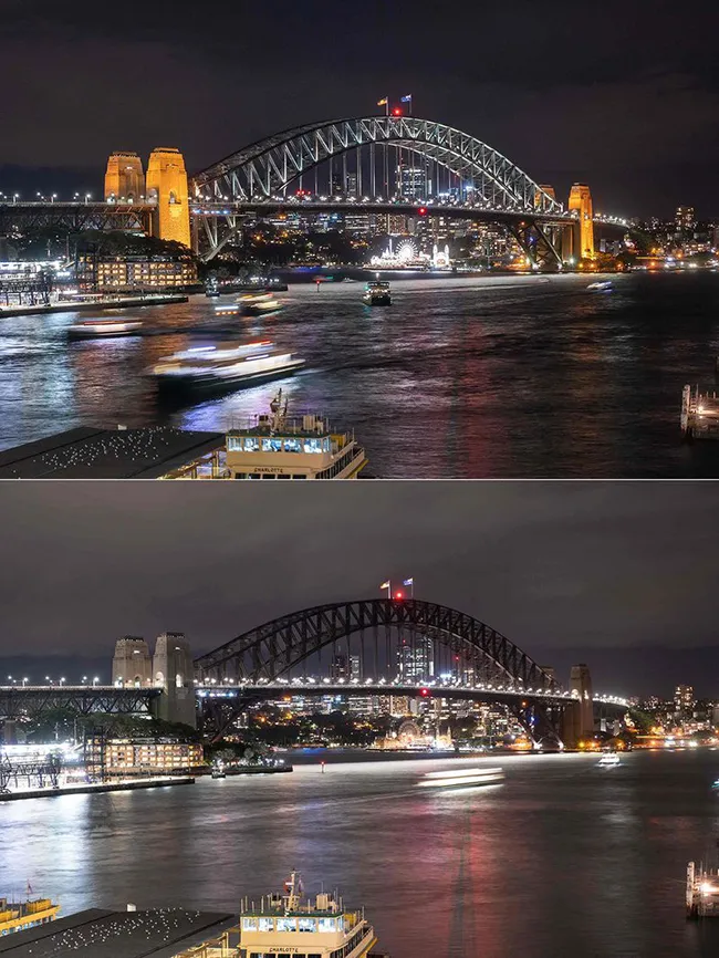 Cầu cảng Sydney. Ảnh: AFP