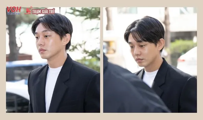 Yoo Ah In xuất hiện với vẻ ngoài tiều tụy tại buổi triệu tập điều tra, nhận tội trước toàn thể khán 1